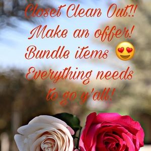 Closet Clean Out! Need to make room!